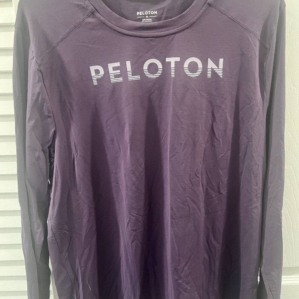 Purple Peloton long sleeve